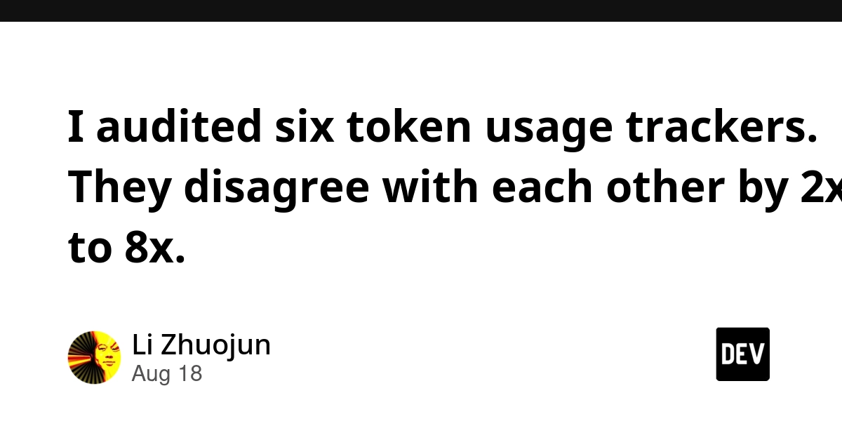 Token Trackers Disagree Wildly: Audits Reveal 2x-8x Discrepancies