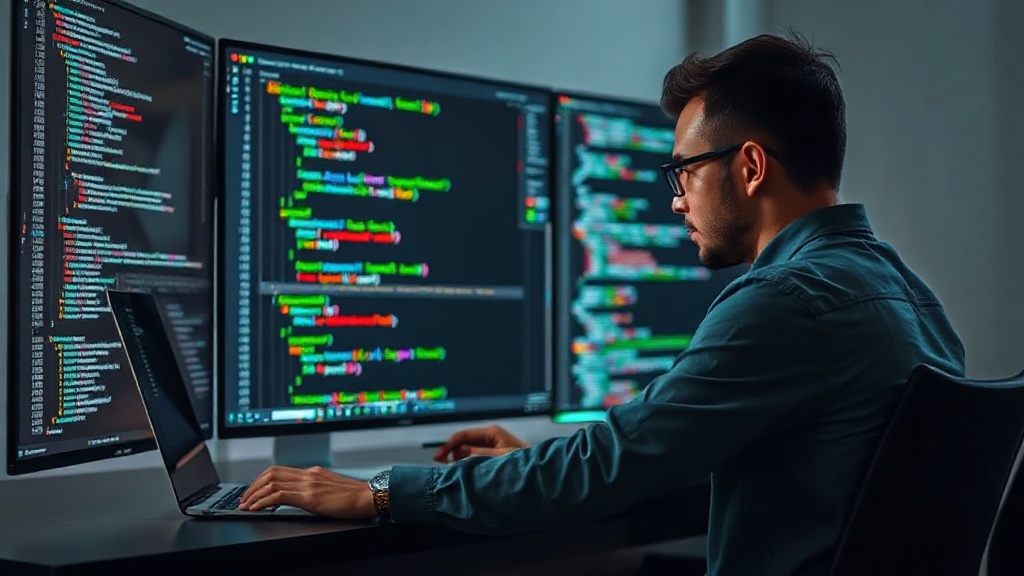Developer debugging code with hardcoded incorrect domains in production