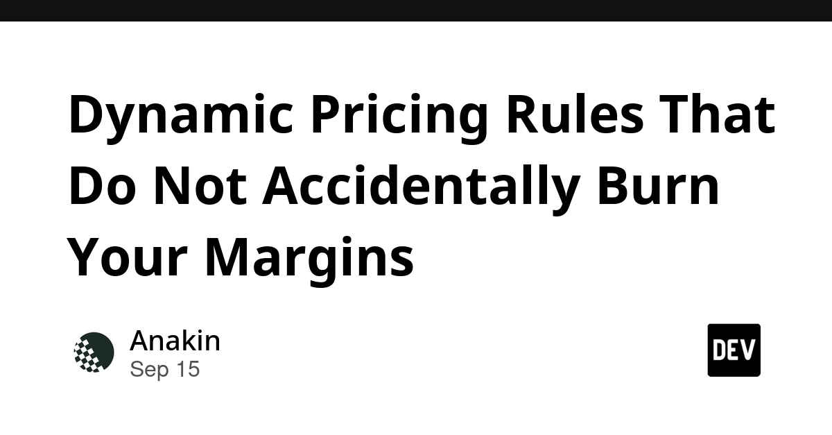 Dynamic Pricing Rules: Avoid Margin Erosion with Smart Decision Systems