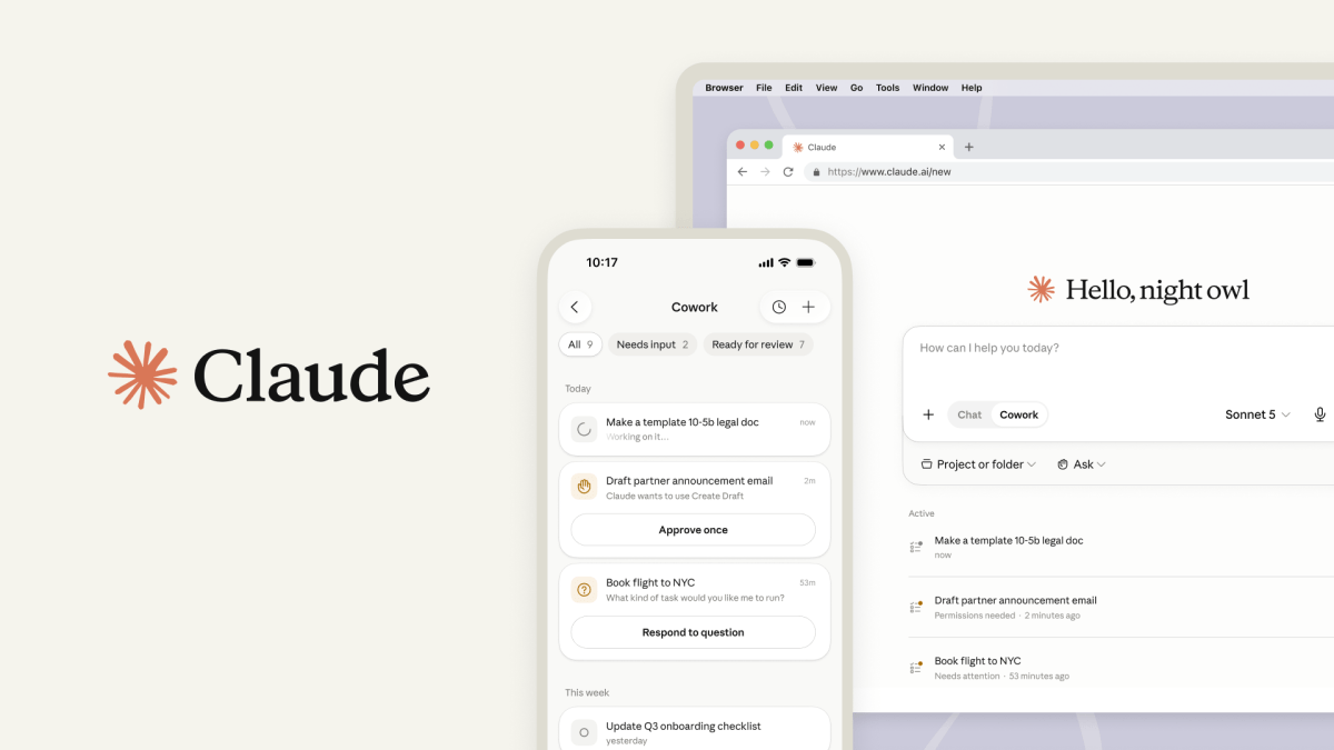 Claude Cowork Launches Mobile and Web Apps, Extending AI Agent Reach