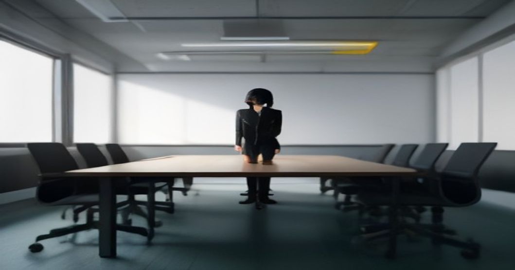 A visual representation of a person overseeing multiple abstract AI agents performing tasks