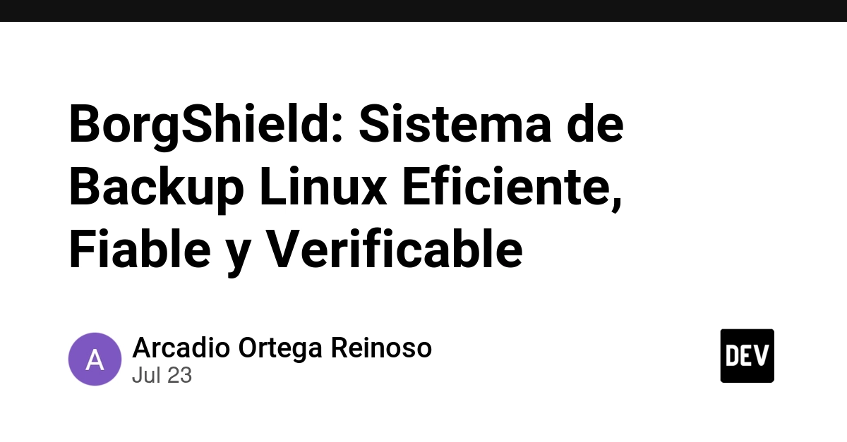 BorgShield: A New Linux Backup System Built on BorgBackup