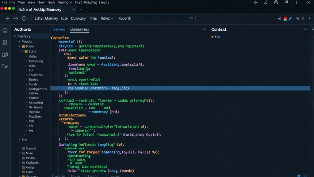 GitHub repository interface for the Aethos Memory project