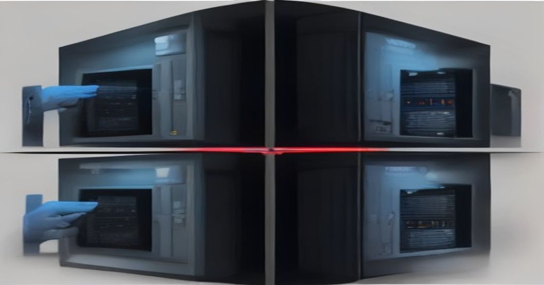 Diagram illustrating the ATM jackpotting attack vector and cash dispensing mechanism.