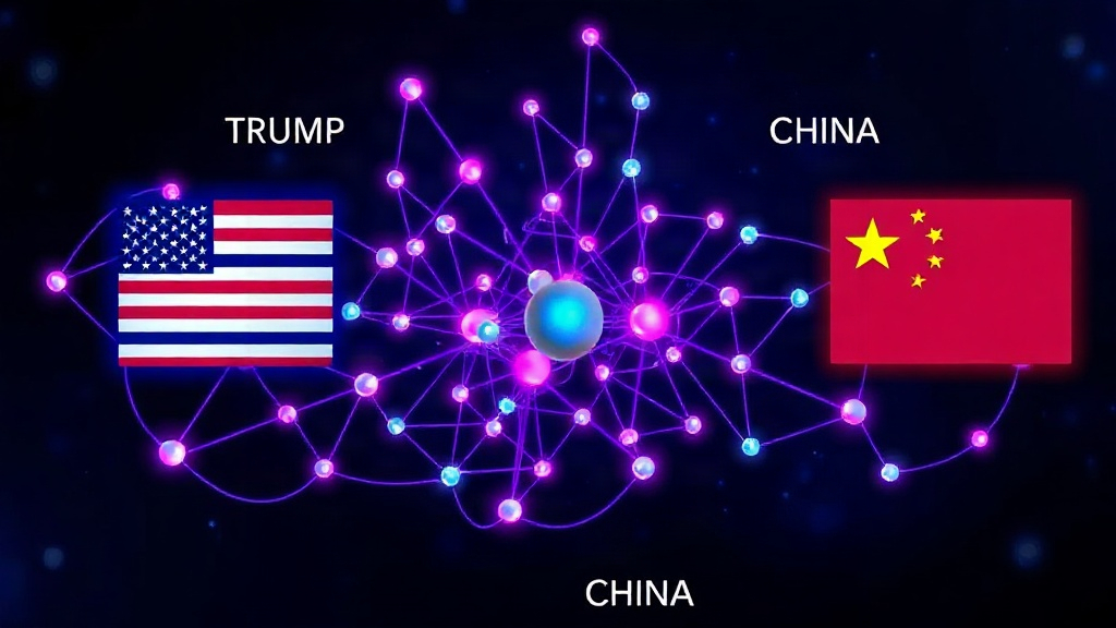 Diagram illustrating the divergence between US and China AI development philosophies.