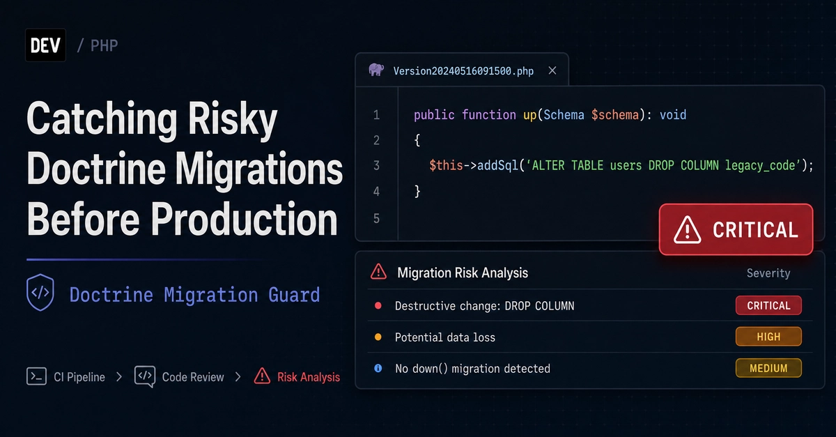 Catch Risky Doctrine Migrations Before Production