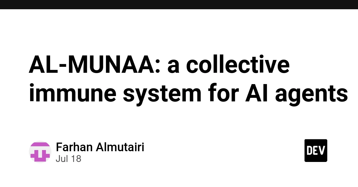 AL-MUNAA: AI Agents Get Collective Immunity Against Prompt Injection
