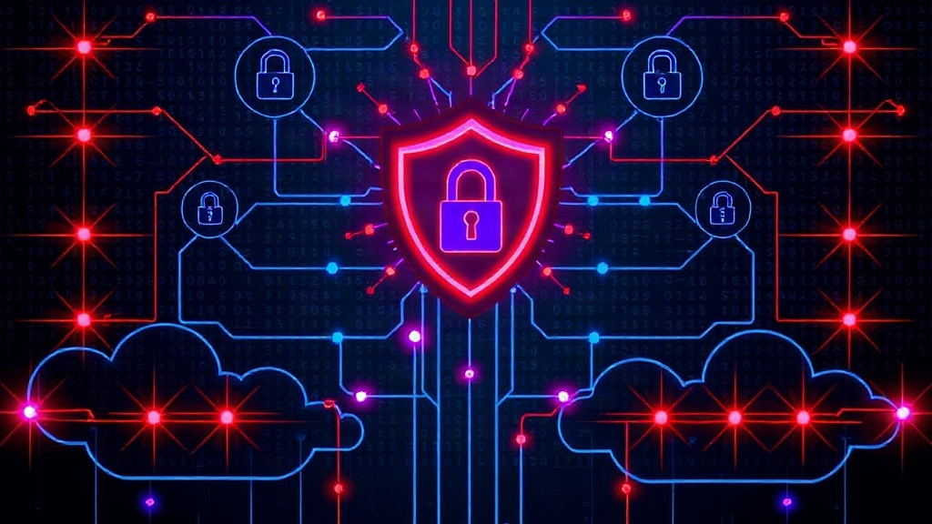 Conceptual diagram showing AI agents scanning cloud infrastructure for vulnerabilities