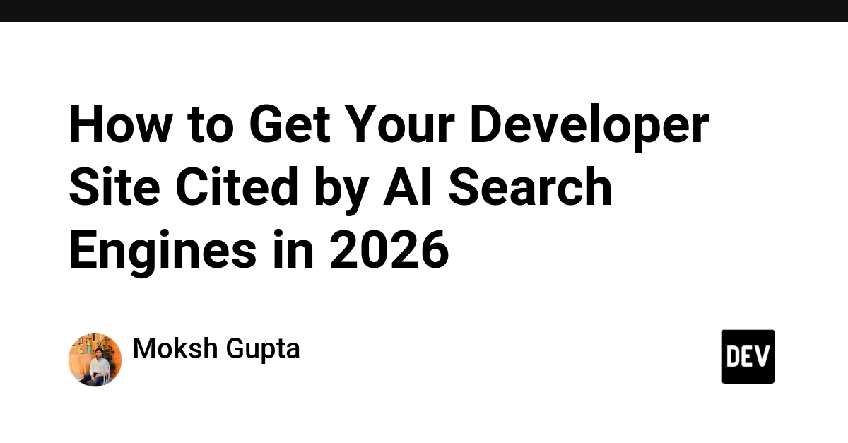 Devs: Master GEO for AI Search Visibility in 2026