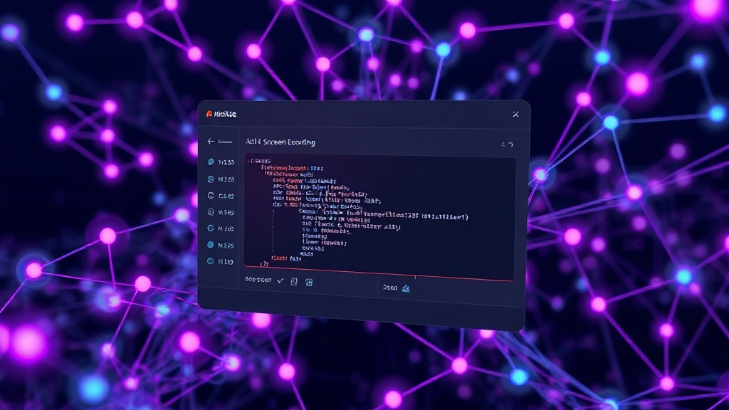 Annotate UI showing screen recording being converted into an AI prompt