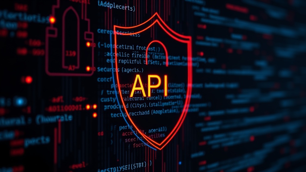Example of an API key hardcoded directly into a configuration file