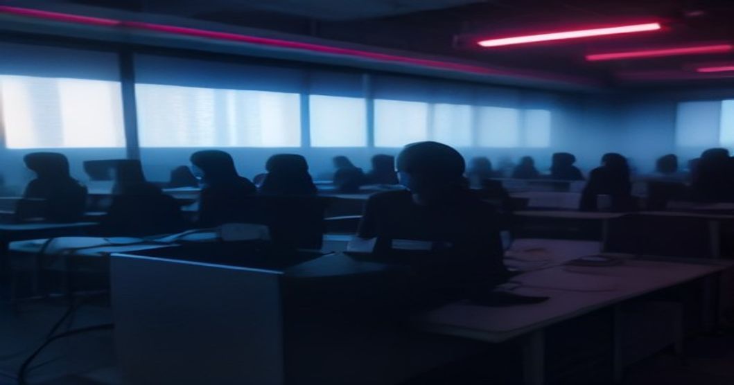 Developers collaborating on secure coding practices in a modern office environment