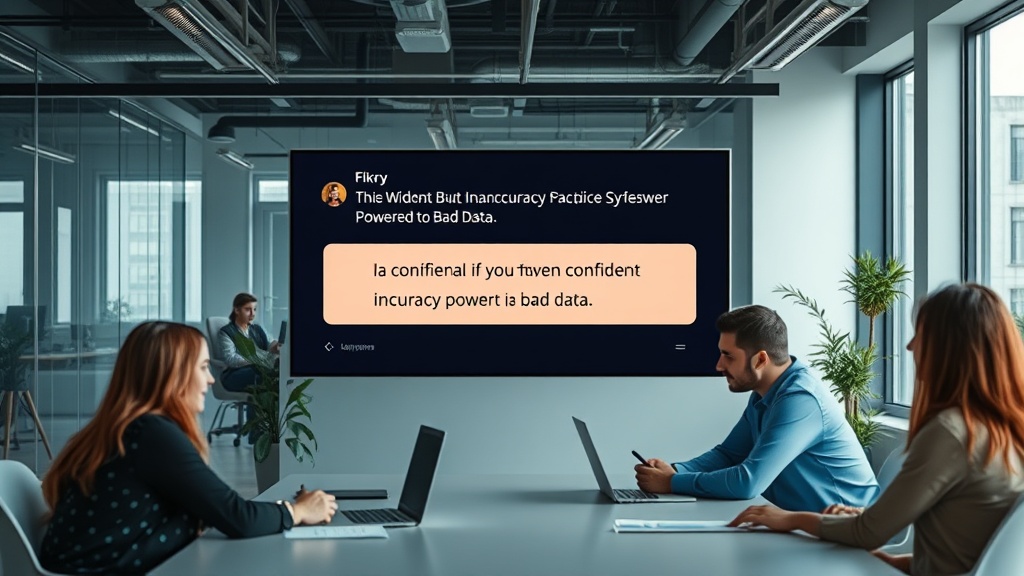 Fikry interface displaying a confident but incorrect AI-generated answer