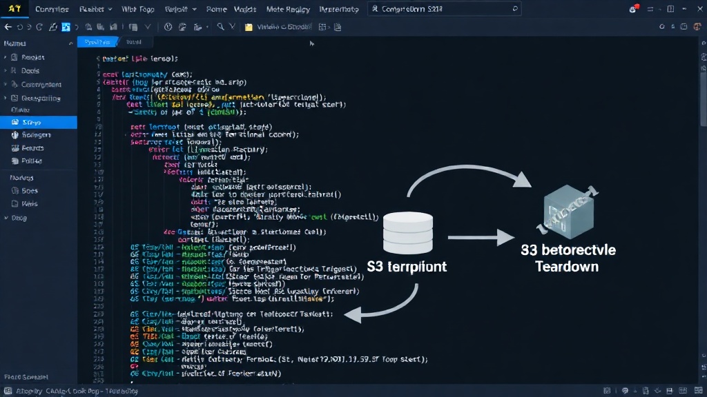 Diagram illustrating the traditional S3 bucket provisioning and teardown process for preview environments