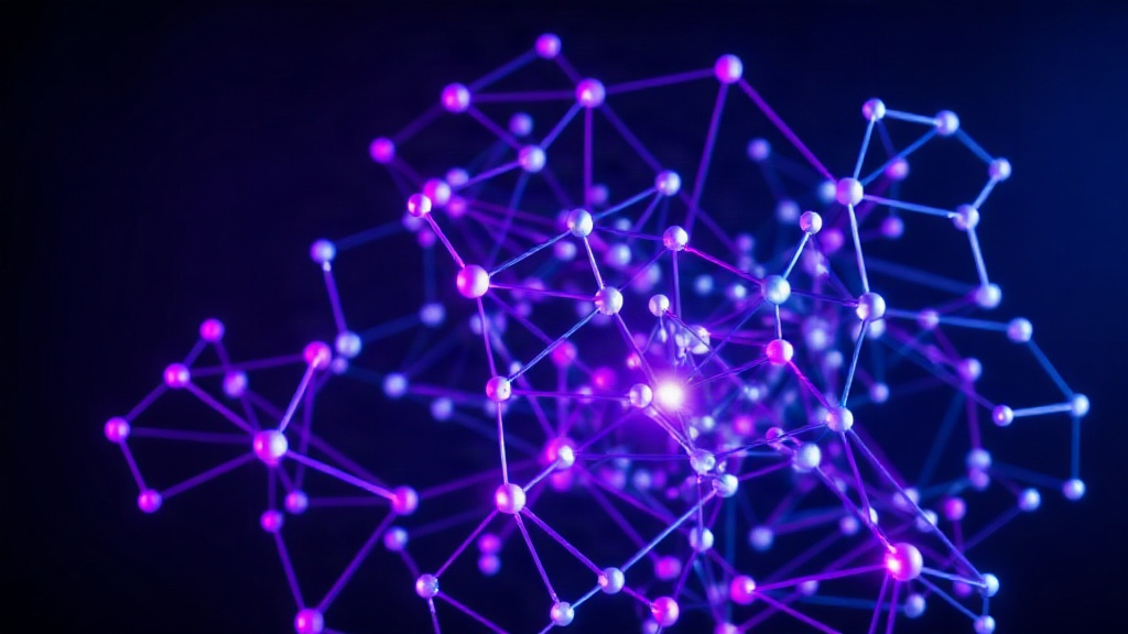 A visual representation of a complex mathematical graph explored by an AI theorem prover