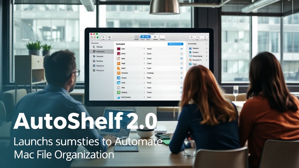 AutoShelf 2.0 user interface showing file organization rules and target folders