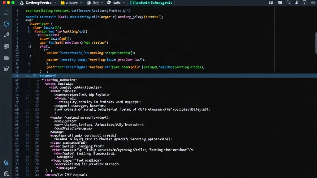 Claude Code Subagent interface showing focused research output