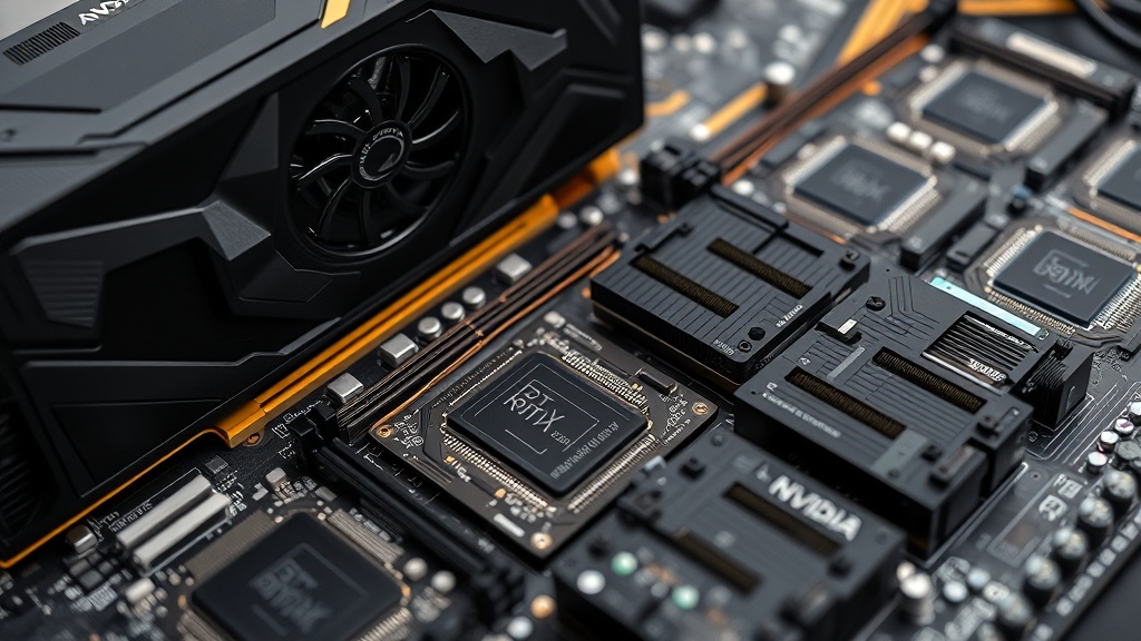 Nvidia RTX 5090 GPU alongside a collection of eight motherboards in a retail bundle.