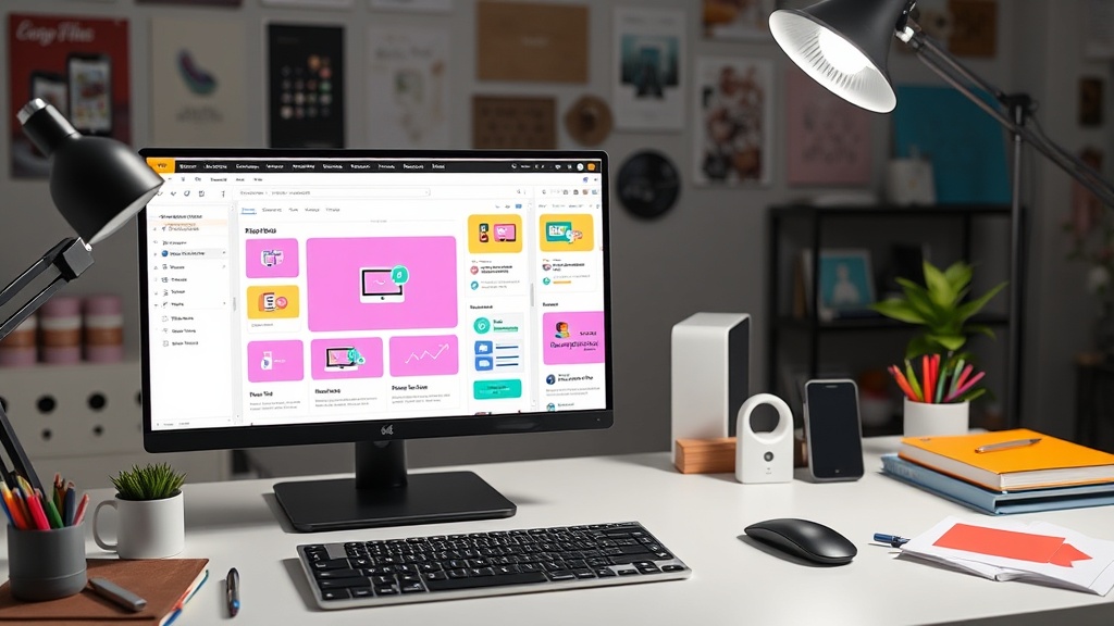 Flodesk Studio interface showcasing drag-and-drop email building elements