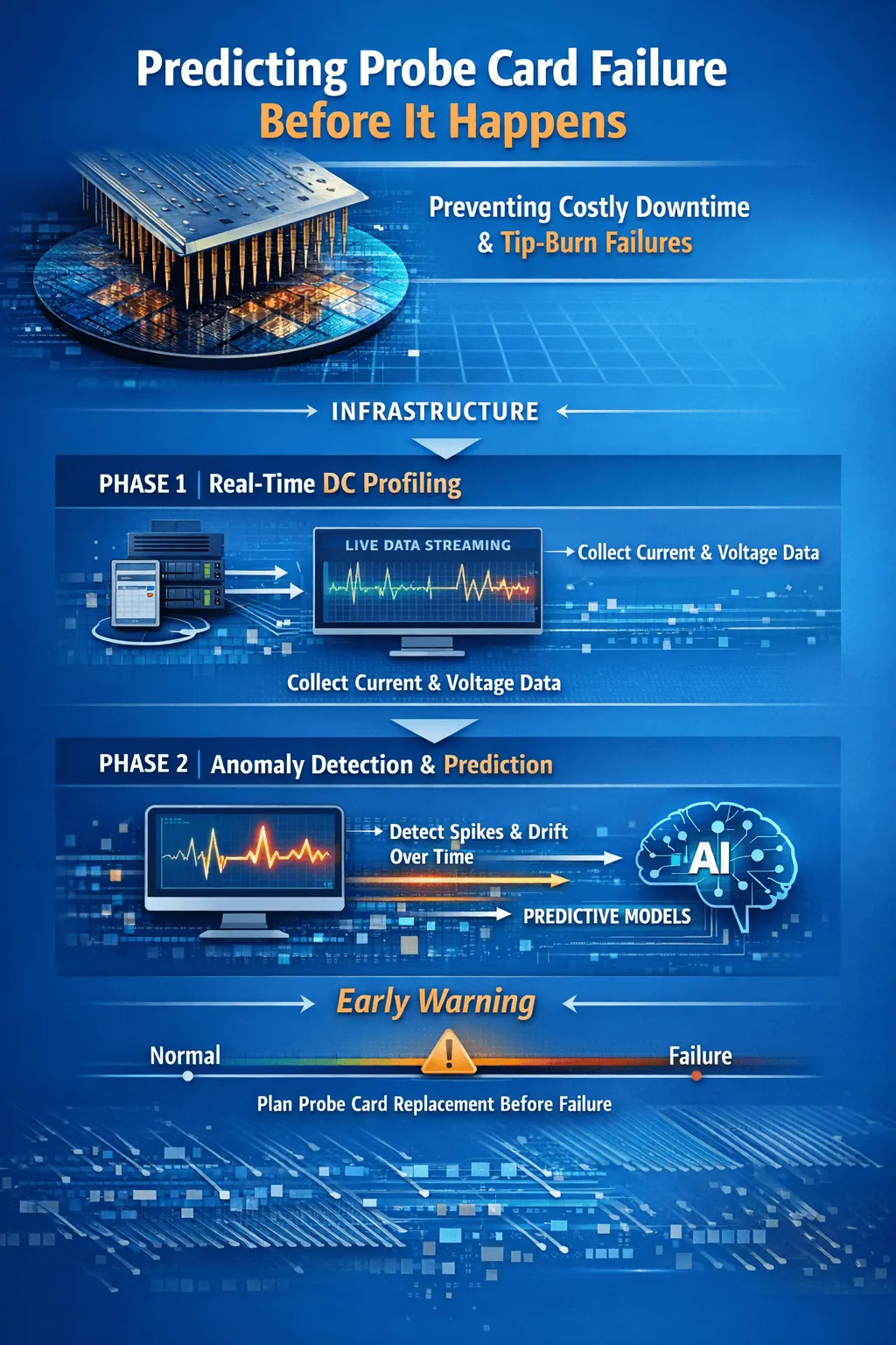 Semiconductor Probe Cards Get Smarter With Real-Time DC Profiling Analytics