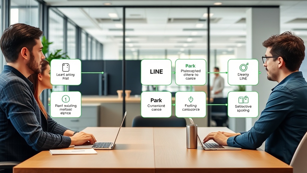 Diagram illustrating the architecture of a LINE-based AI fitness coach.