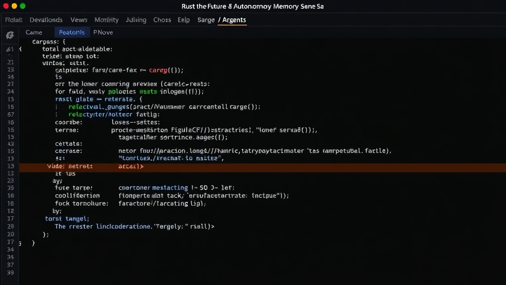 Rust code snippet demonstrating a basic fuzz target setup with cargo-fuzz