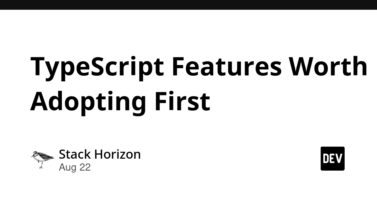 TypeScript: Prioritize These 5 Features for Immediate Safety