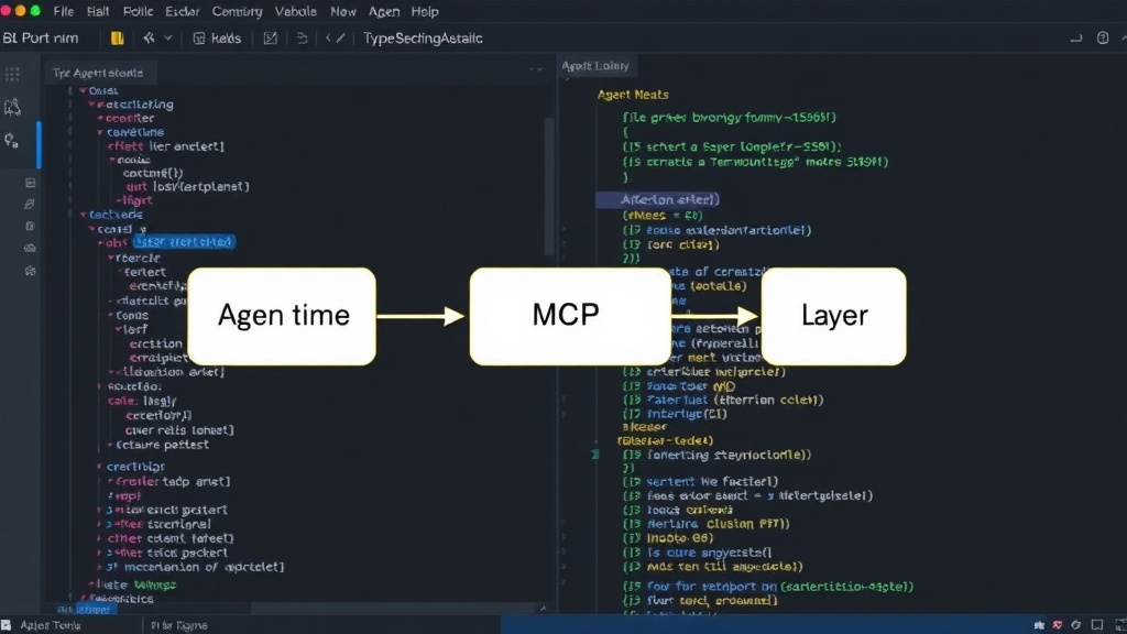 Flowchart illustrating Agent Runtime, MCP Layer, and Tool interaction