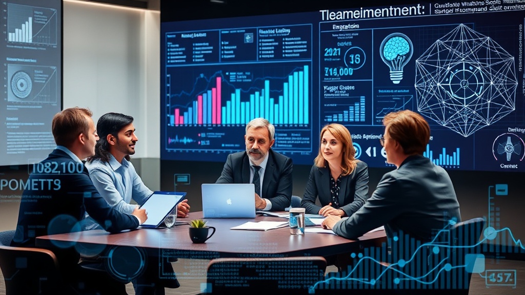 German employees participating in a focus group discussing workplace technology adoption.