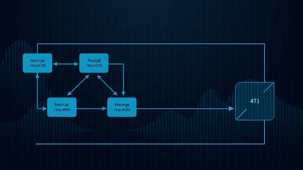 Diagram illustrating the flow of AI requests and metering points in a typical usage-based billing system