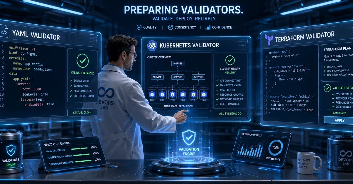 Free Browser Validators for YAML, K8s, Terraform Launched