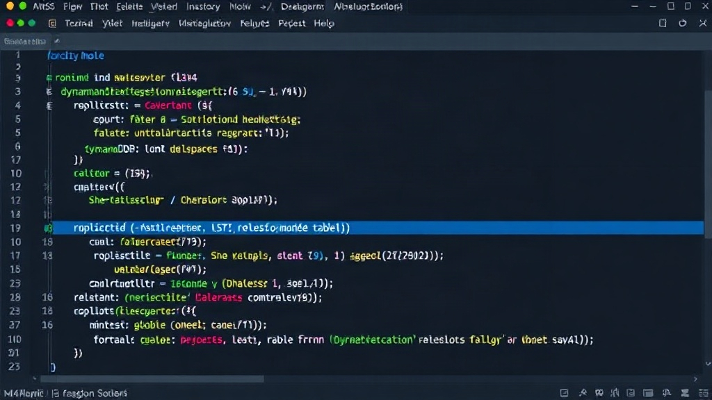 Terraform code snippet showing DynamoDB Global Table configuration for multi-region replication.
