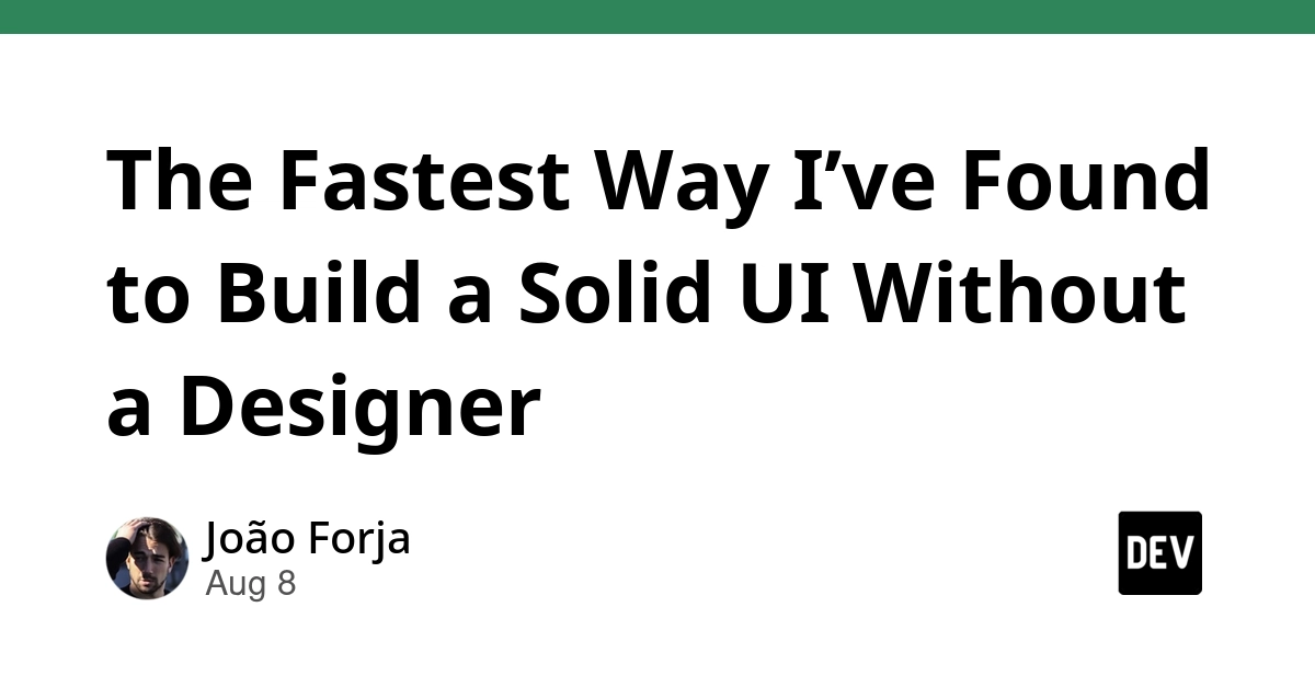 Leverage Mature Design Systems for Rapid UI Development
