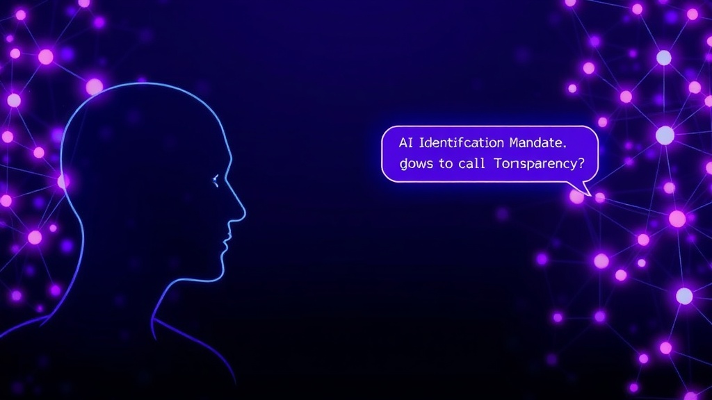 A visual metaphor comparing a human conversation to an AI-generated text exchange