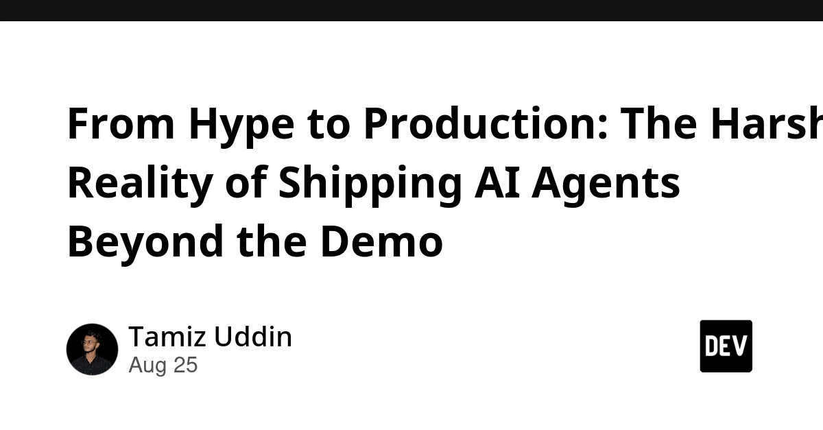 AI Agents: Beyond Demos, Production Reality Demands Engineering Rigor