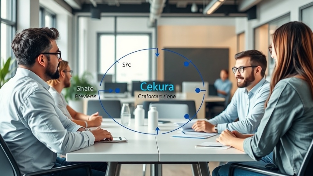 Diagram illustrating Cekura's self-improvement loop for voice agents