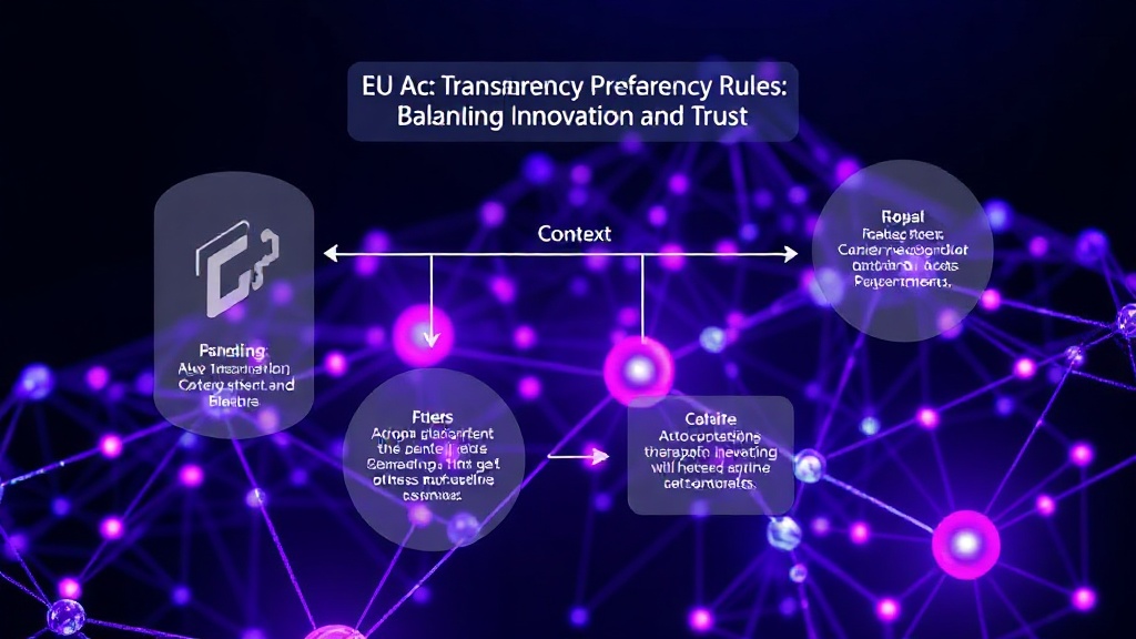 Diagram illustrating the key pillars of EU AI Act transparency requirements.