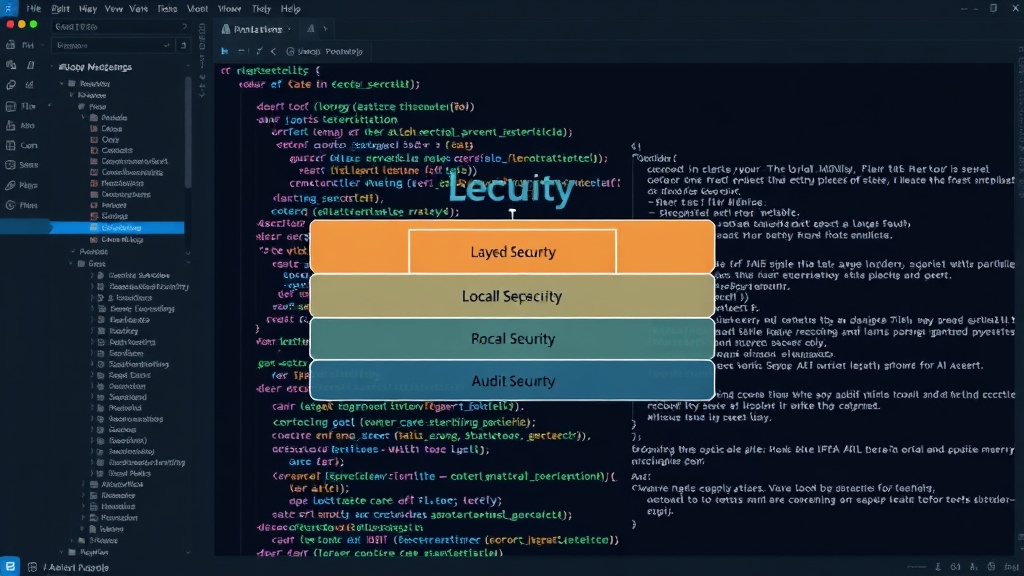 Diagram illustrating the layered security approach for local AI agent architectures