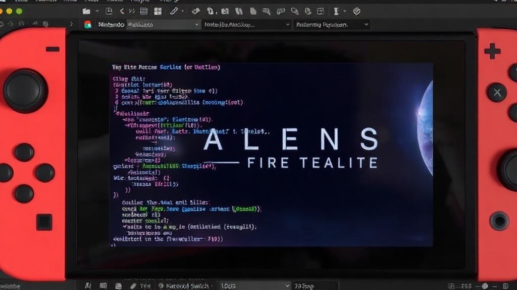 Screenshot of Aliens: Fireteam Elite gameplay on Nintendo Switch showing no cloud access.
