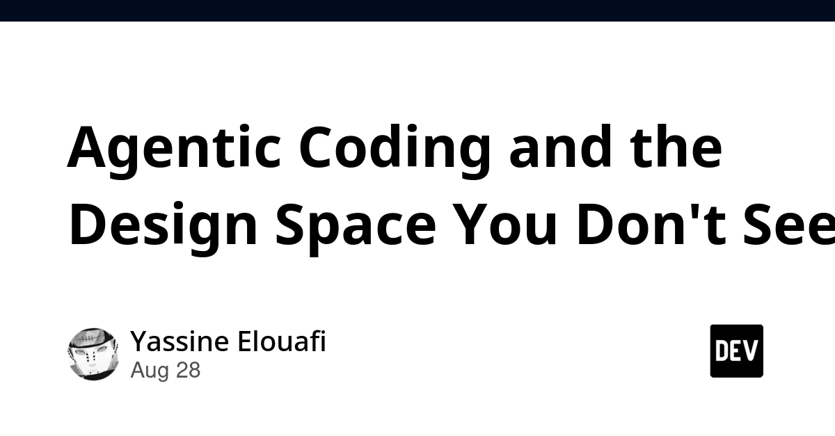 Agentic Coding Shifts Programming Effort, Demands Deeper Design