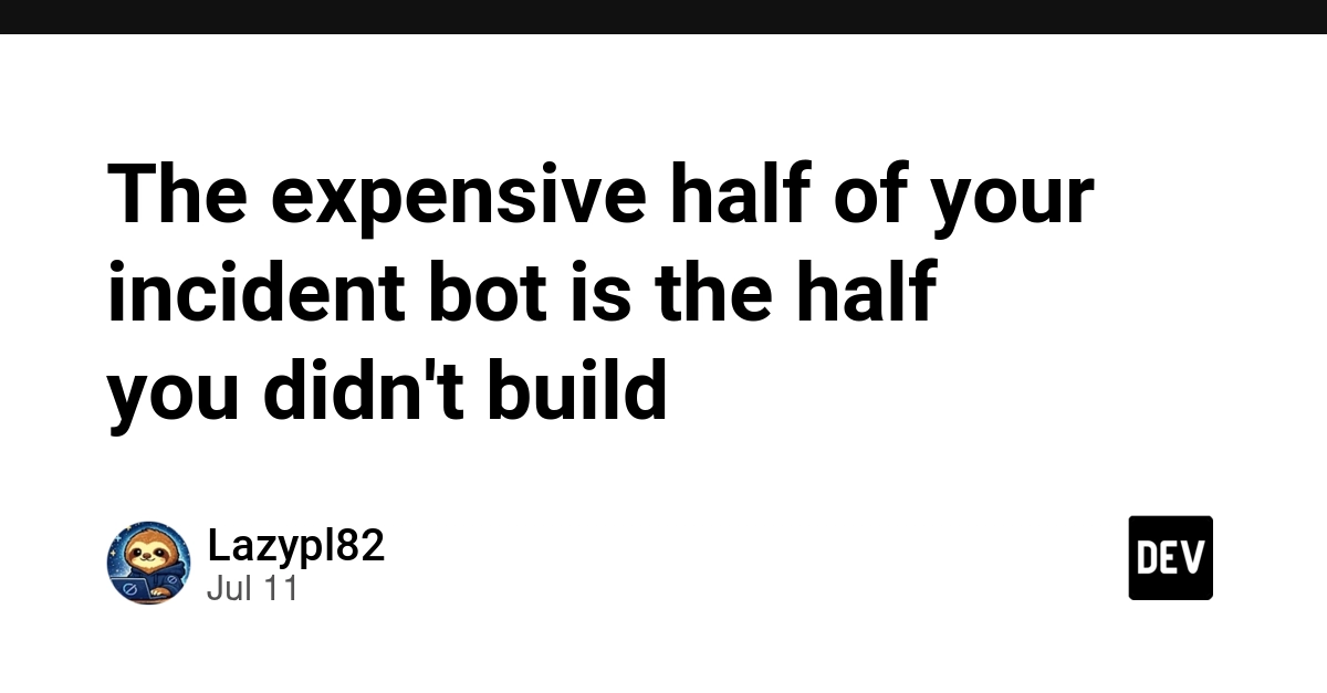 Incident Bot Automation Falls Short: Decision Automation is the Missing Link