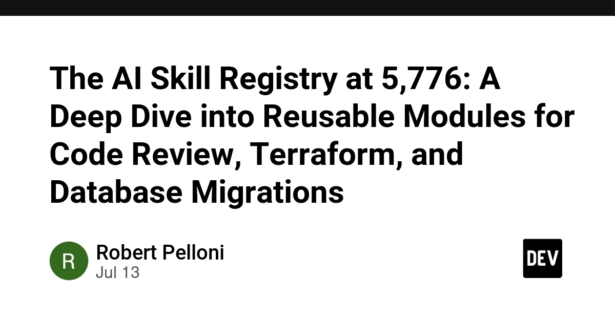 TormentNexus AI Skill Registry Hits 5,776 Modules for Code, Terraform, DBs