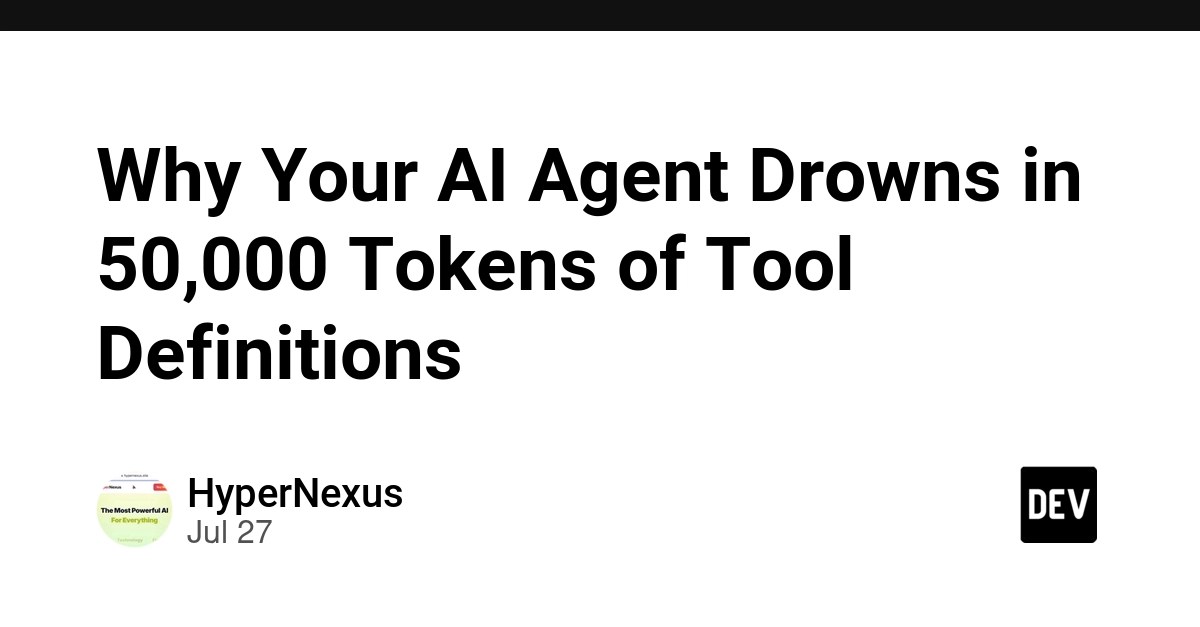 AI Agents Drown in Tool Definitions: Progressive Routing Offers Solution