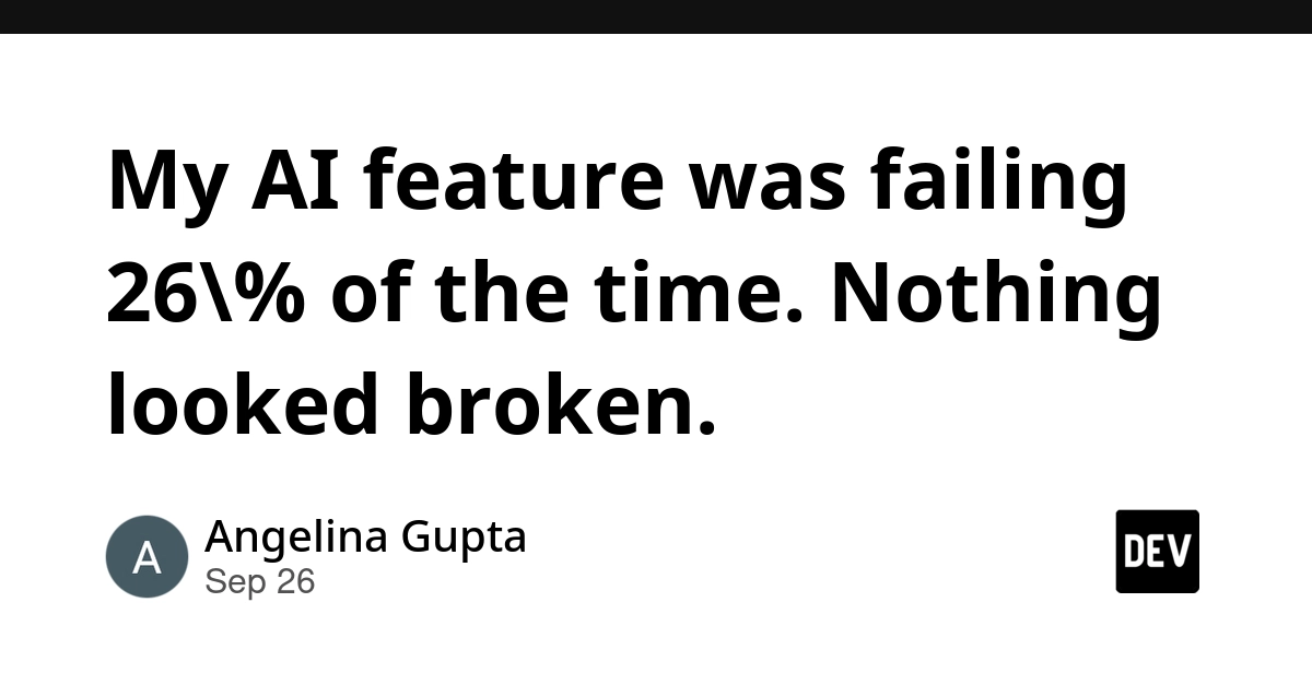 AI Feature Failed 26% of Time With No Errors