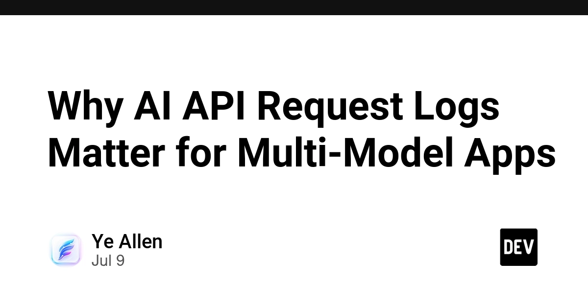 AI API Logs Crucial for Multi-Model App Operations