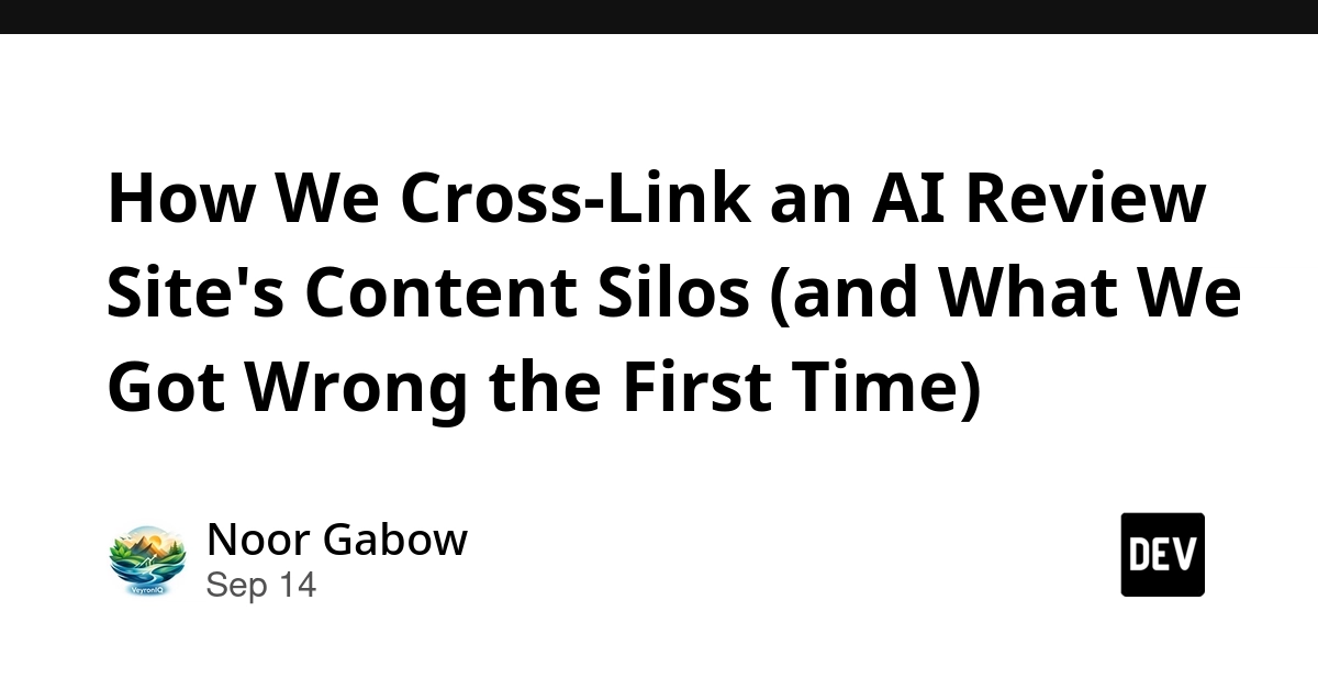 AI Review Site VeyronIQ Corrects Internal Linking Failures