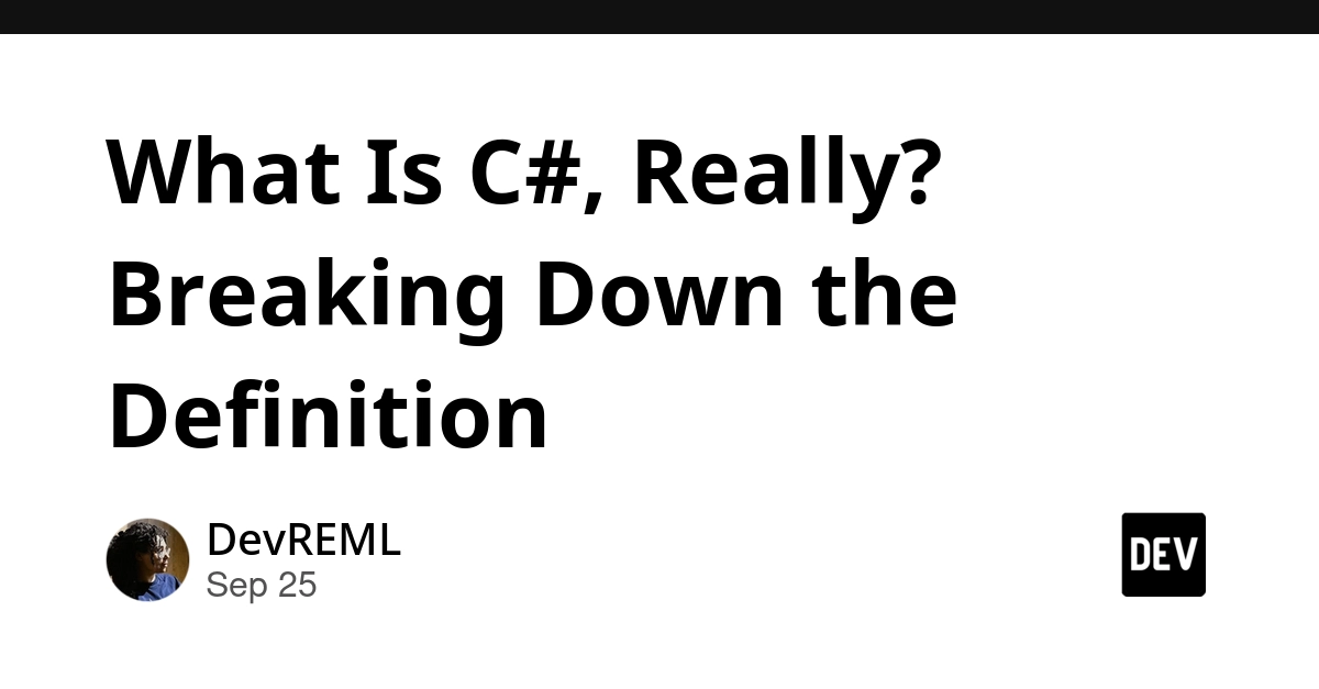 C# Defined: A Deep Dive into Microsoft's Versatile .NET Language
