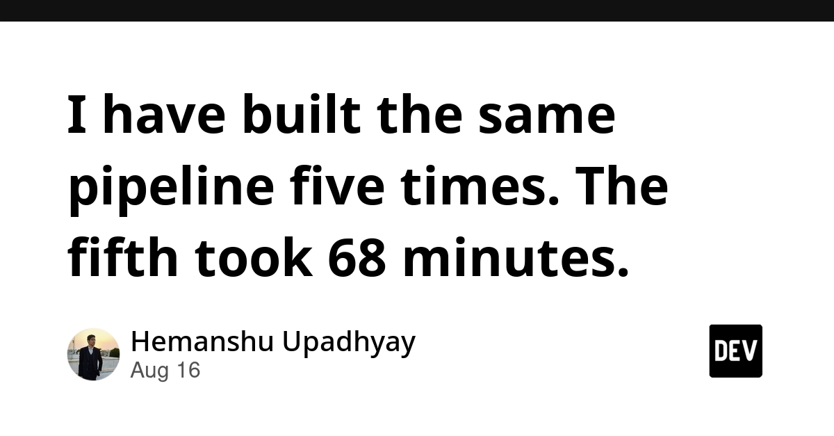 Pipeline Optimization: From 2.3 Hours to 68 Minutes