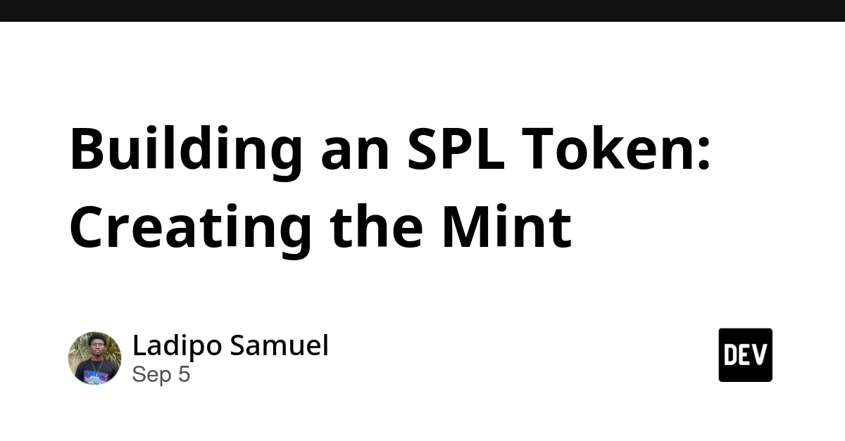 Solana SPL Token Mint: How to Create and Initialize