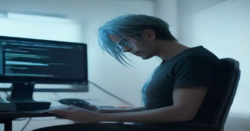 Developer interacting with an AI-powered code documentation analysis tool